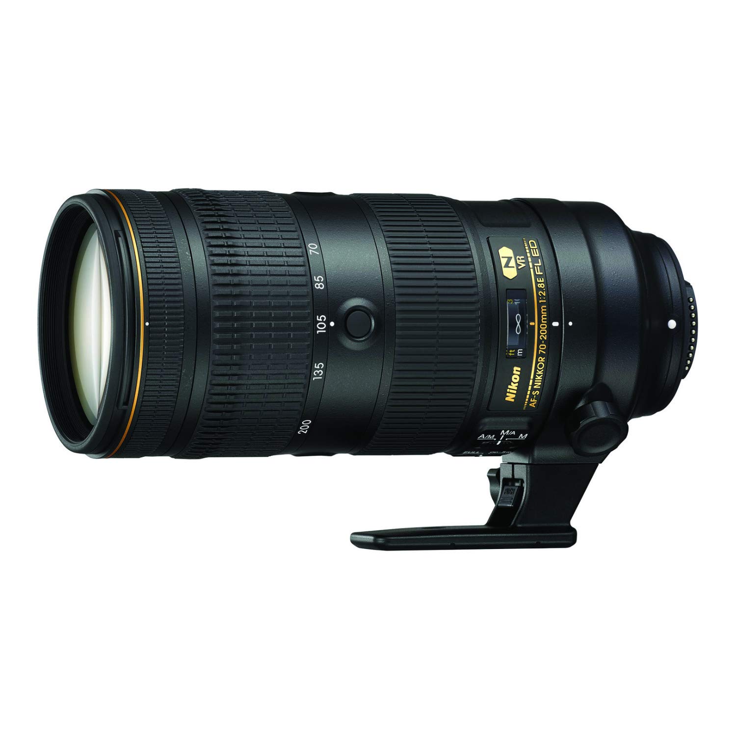 Nikon AF-S Nikkor 70-200mm f/2.8E FL ED VR Telephoto Zoom Lens - Professional DSLR Camera Lens for Sports, Wildlife & Portrait Photography - Black