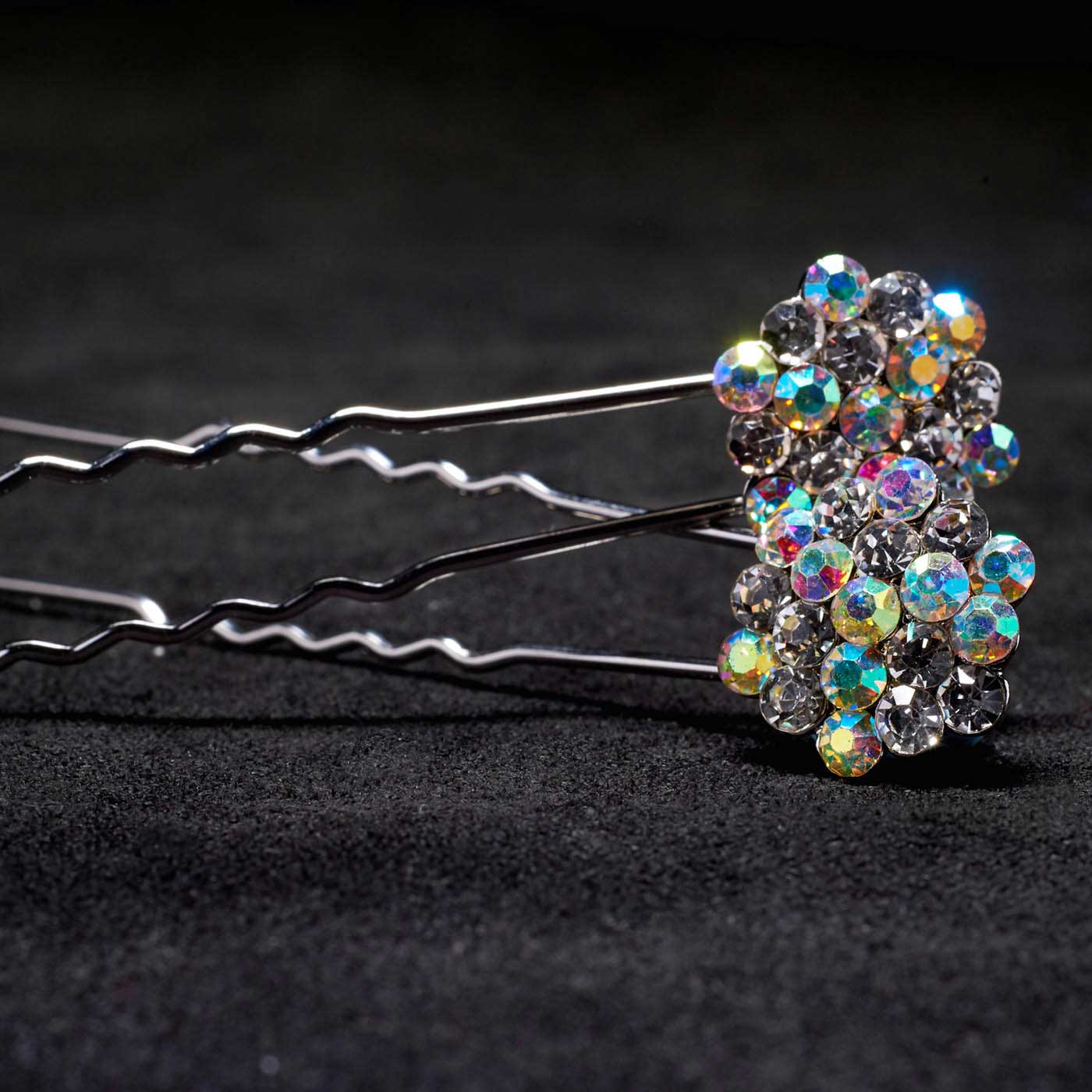 SS072 Cluster Floral Hairpins for Women - Elegant Bridal Hair Accessories, Boho Wedding Hair Clips, Vintage Floral Hair Pins for Parties, Prom, and Special Occasions