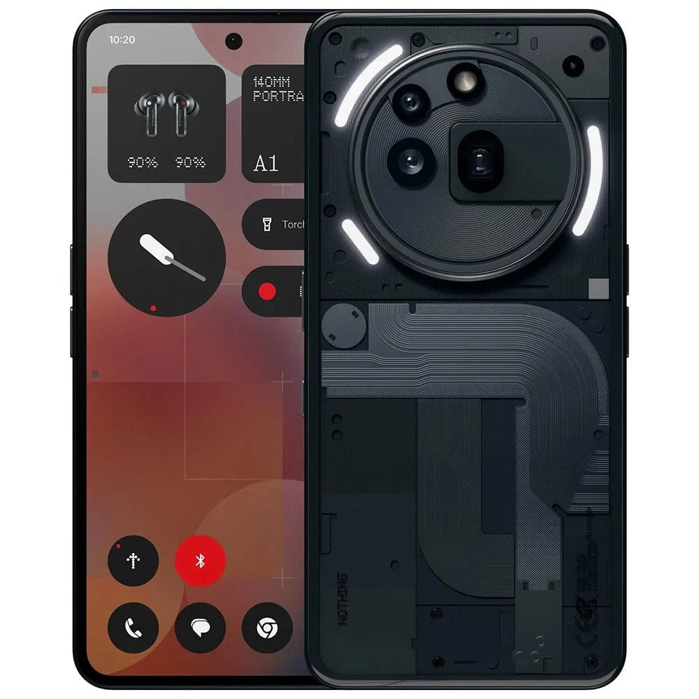 Nothing Phone 3a Pro (Dual SIM) - 12GB RAM 256GB Storage 5G Smartphone | Perfect for Gaming, Streaming & Multitasking