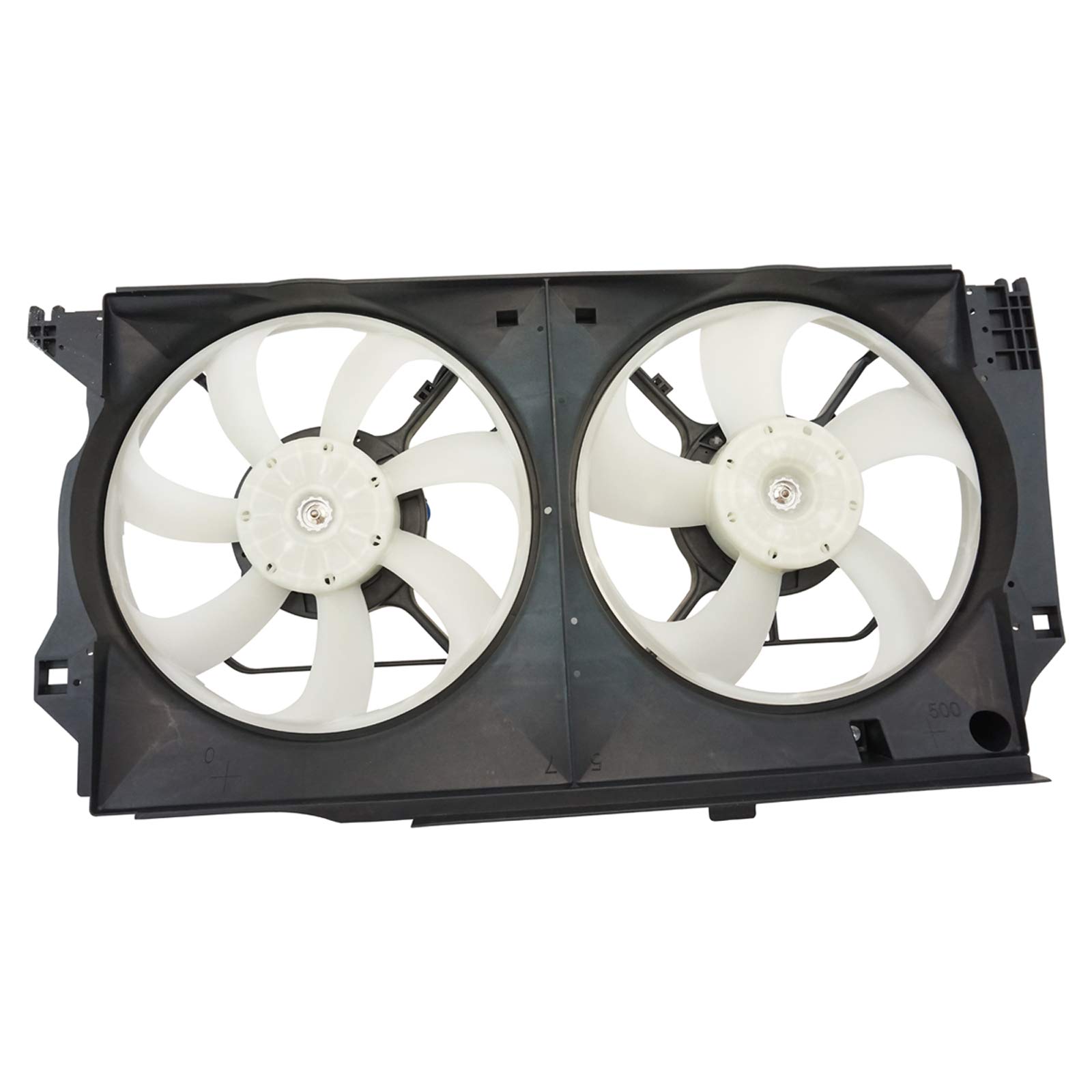 High Performance Radiator Dual Cooling Fan Assembly for 2013-2016 Scion FR-S, 2013-2017 Subaru BRZ, 2017 Toyota 86 - Direct Fit Replacement Part SU3115130 - Perfect for Hot Weather & Track Day Cooling