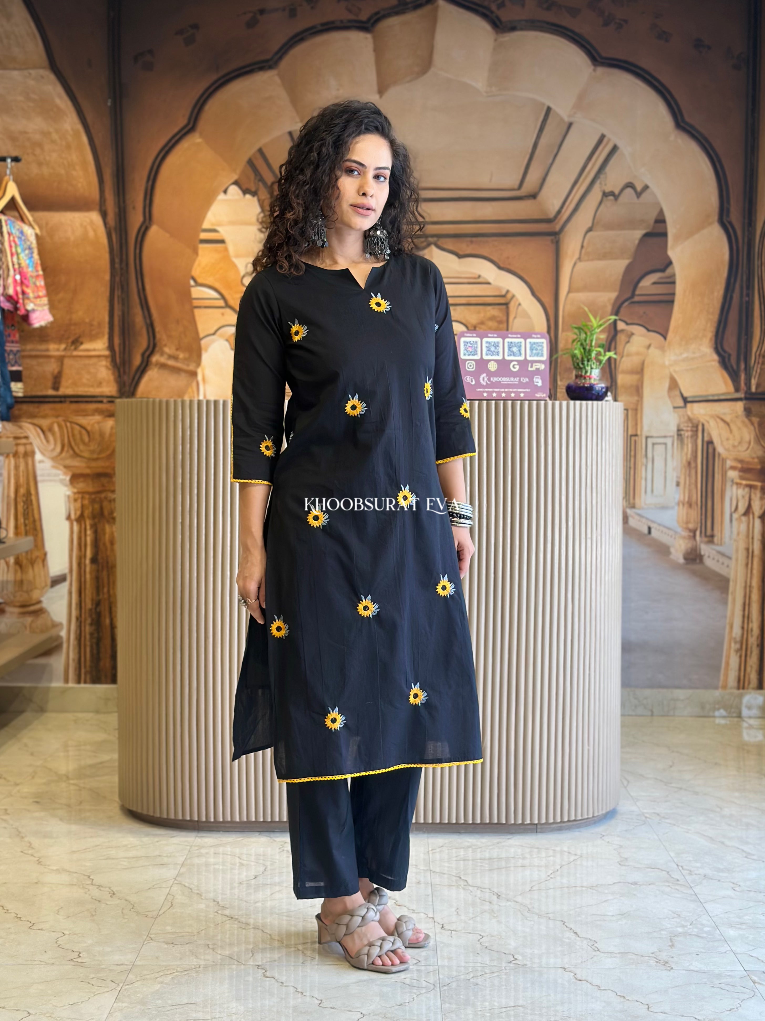 Everlasting Rich Black Kurta Set for Men - Traditional Indian Ethnic Wear for Weddings, Festivals & Special Occasions