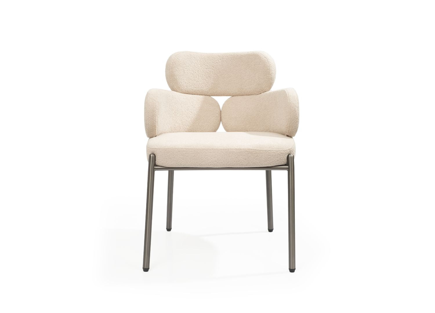 Adele Modern Dining Armchair - Upholstered Accent Chair for Kitchen, Dining Room & Office - Comfortable & Stylish Seating Solution