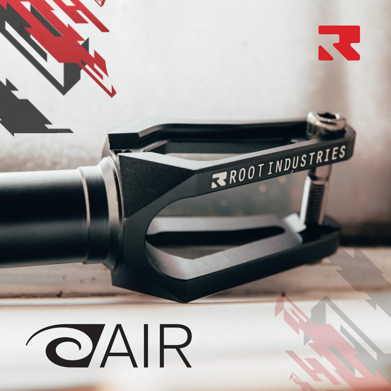 ROOT INDUSTRIES AIR Fork HIC/SCS IHC - Professional Scooter Fork for 100-120mm Wheels - Durable Lightweight Aluminum Fork for Pro/Adult/Kids Scooters - Perfect for Street Stunts, Park Riding & Commuting