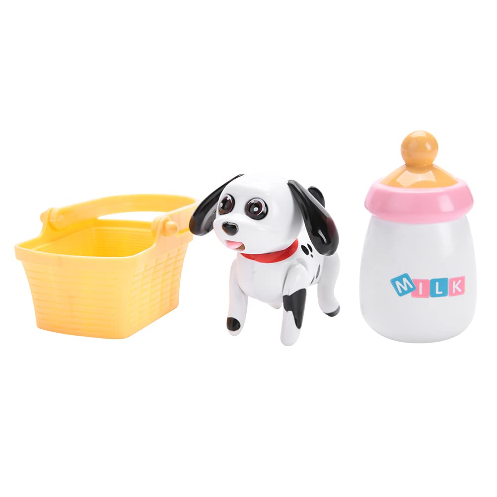 Non-Toxic Baby Pet Sucking Milk Toy - Interactive Educational Feeding Toy for Kids & Toddlers | Safe Dalmatian Design for Early Learning & Sensory Play