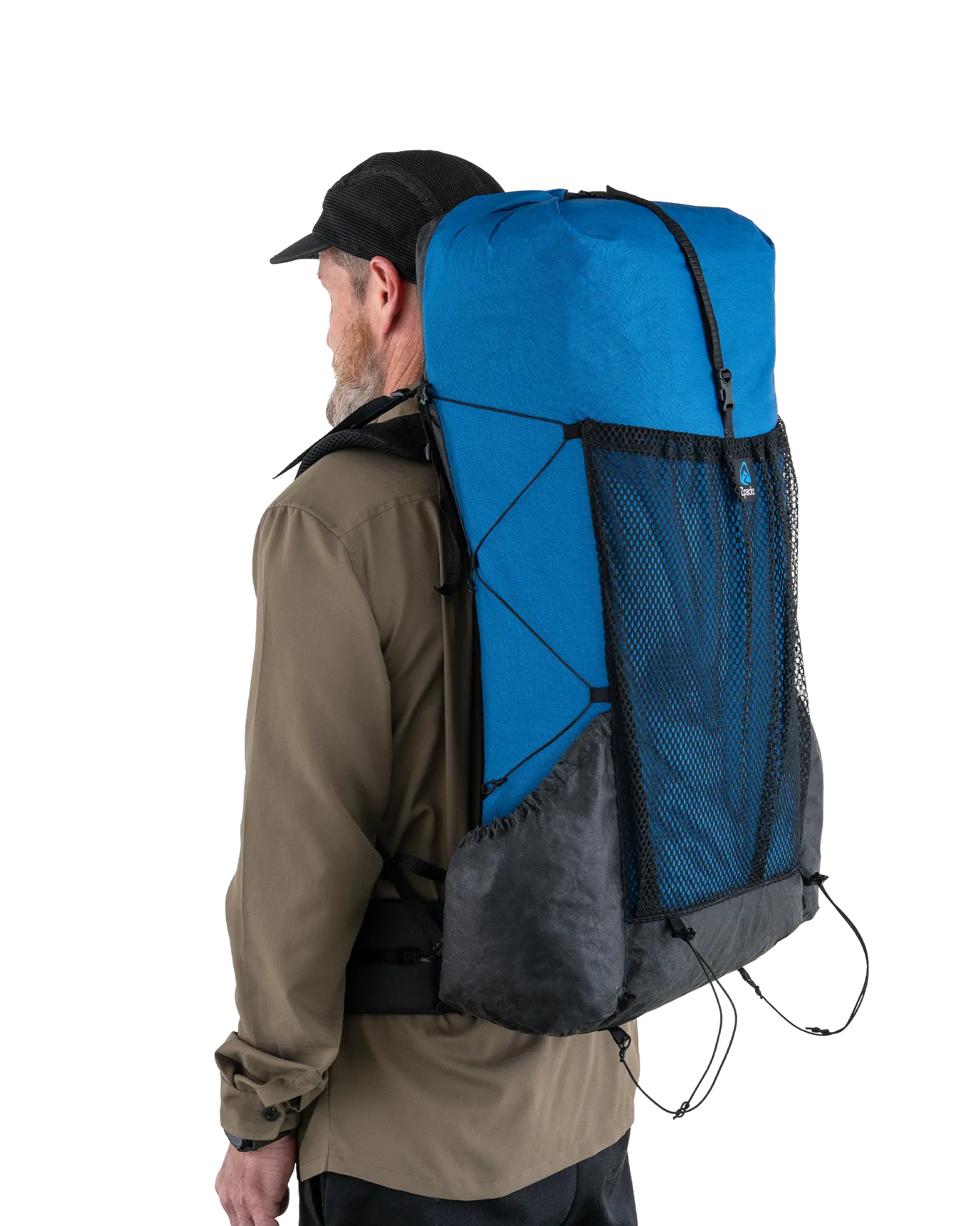 Arc Haul Ultra 50L Backpack - Lightweight Hiking Backpack for Men & Women, Waterproof Travel Backpack with Adjustable Straps - Perfect for Camping, Trekking and Outdoor Adventures