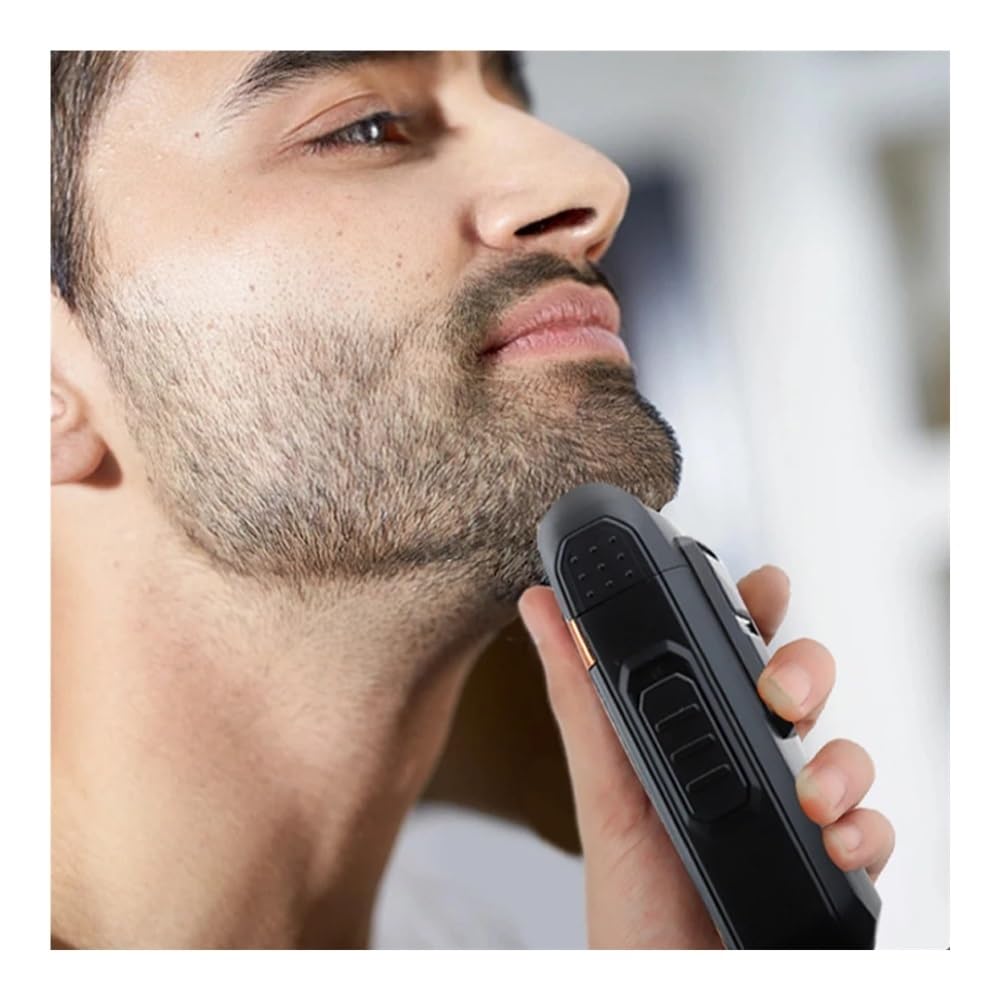 Professional 3-Piece Hair Clipper Set - USB Rechargeable Cordless Hair Trimmer for Men, Home Barber Kit with Adjustable Blades | Perfect for DIY Haircuts, Beard Trimming & Grooming at Home