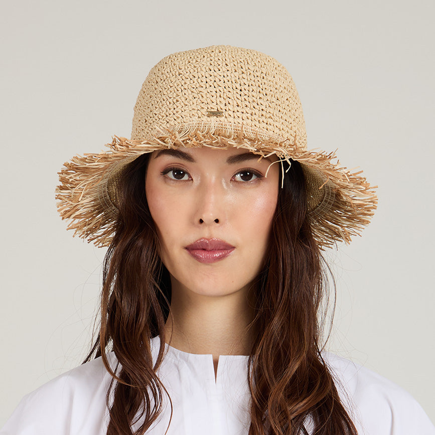 Joni Crochet Bucket Hat for Women - Handmade Boho Summer Beach Hat - Perfect for Outdoor, Music Festivals & Vacation Accessories