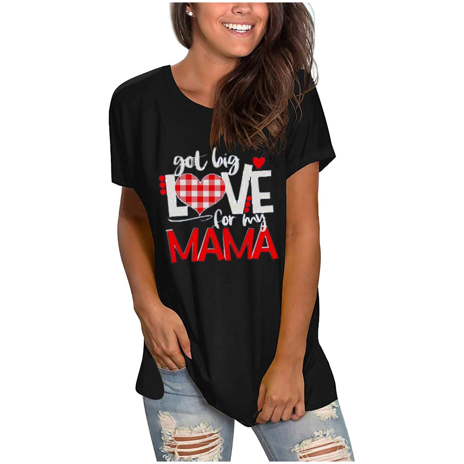 Women's Oversized T-Shirts - Casual Loose Fit Short Sleeve Basic Tee Tops for Summer | Perfect for Beach, Lounge & Everyday Wear