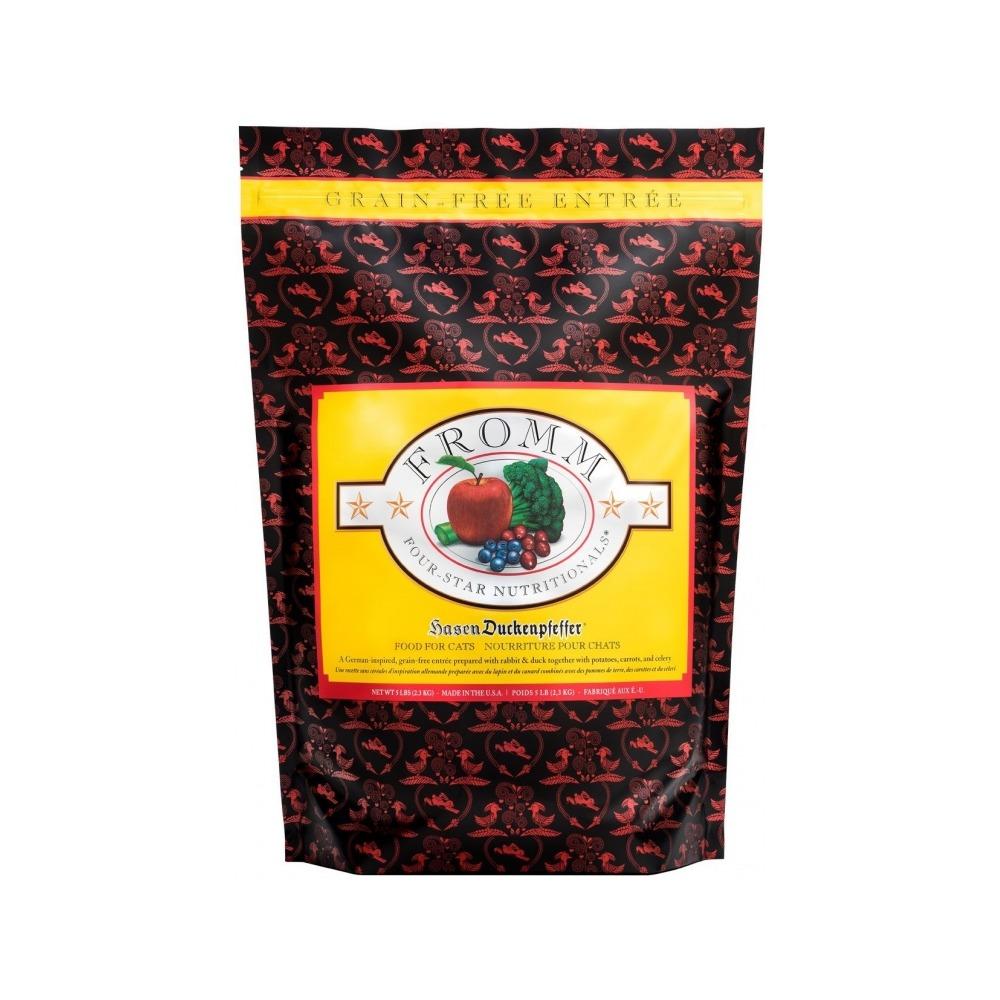 Hasen Duckenpfeffer Grain Free Dry Cat Food - High Protein, Natural Ingredients for Adult Cats - Perfect for Indoor & Outdoor Cats with Sensitive Stomachs