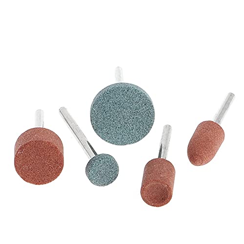 5Pcs 3mm Shank Wheel Head Grinding Polishing Kit for Electric Grinder Power Tool - Perfect for Metal, Wood & DIY Projects (G32C)