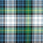 Gordon Blue Tartan Plaid Scarf - Premium Wool Blend for Men & Women - Perfect for Winter, Fall Fashion & Outdoor Activities