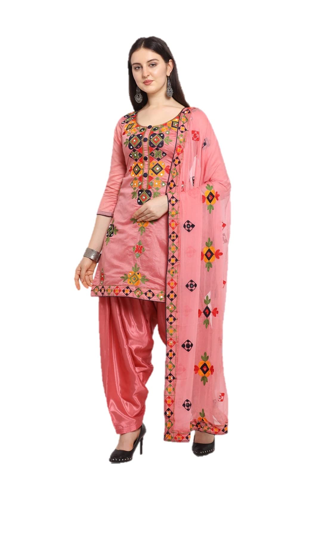 Stylish Ready-to-Wear Salwar Kameez Suit Set for Women | Plus Size Indian Punjabi Dress | Elegant Patiala Party Wear | Perfect for Weddings, Festivals & Special Occasions