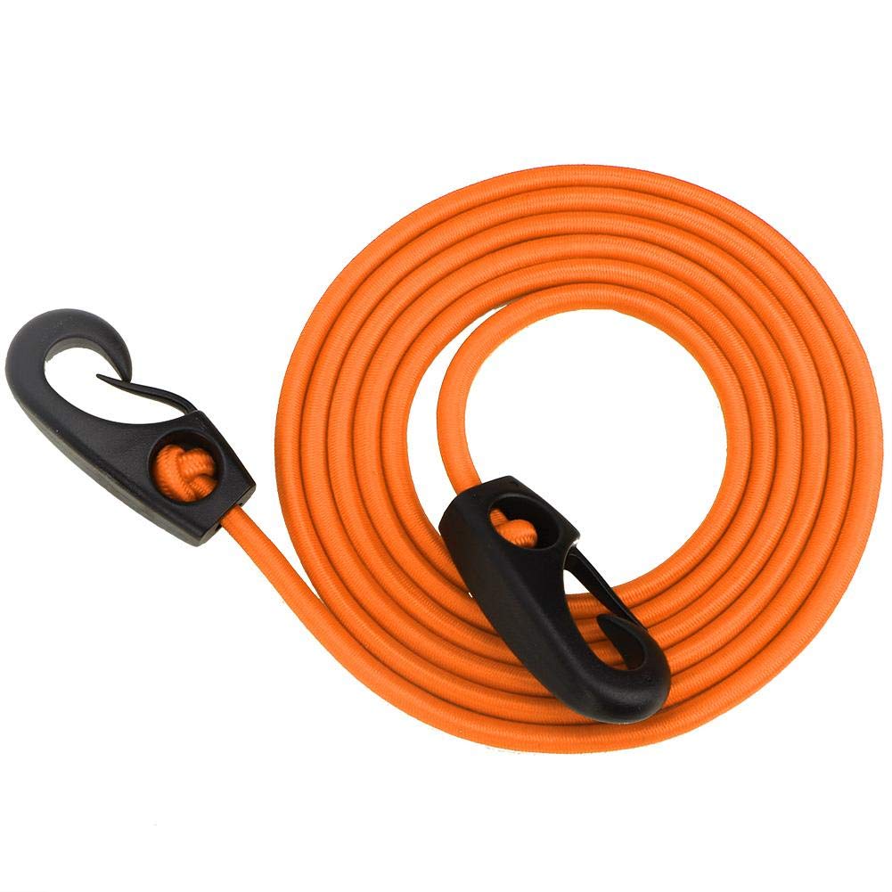 **Keenso Paddle Leash - 189cm Elastic Safety Cord with Carabiner for Kayaking, SUP, Surfing & Fishing | Secure Your Paddle for Boating & Water Sports**