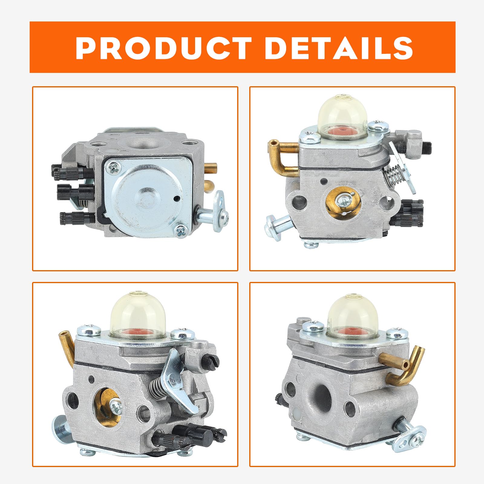 Hipa PB-2100 Carburetor Replacement Kit for Echo PB2100 PB-2155 Leaf Blower - Compatible with Zama C1U-K42 Series - Complete Maintenance Kit for Easy DIY Repair | Perfect for Yard Cleanup & Landscaping