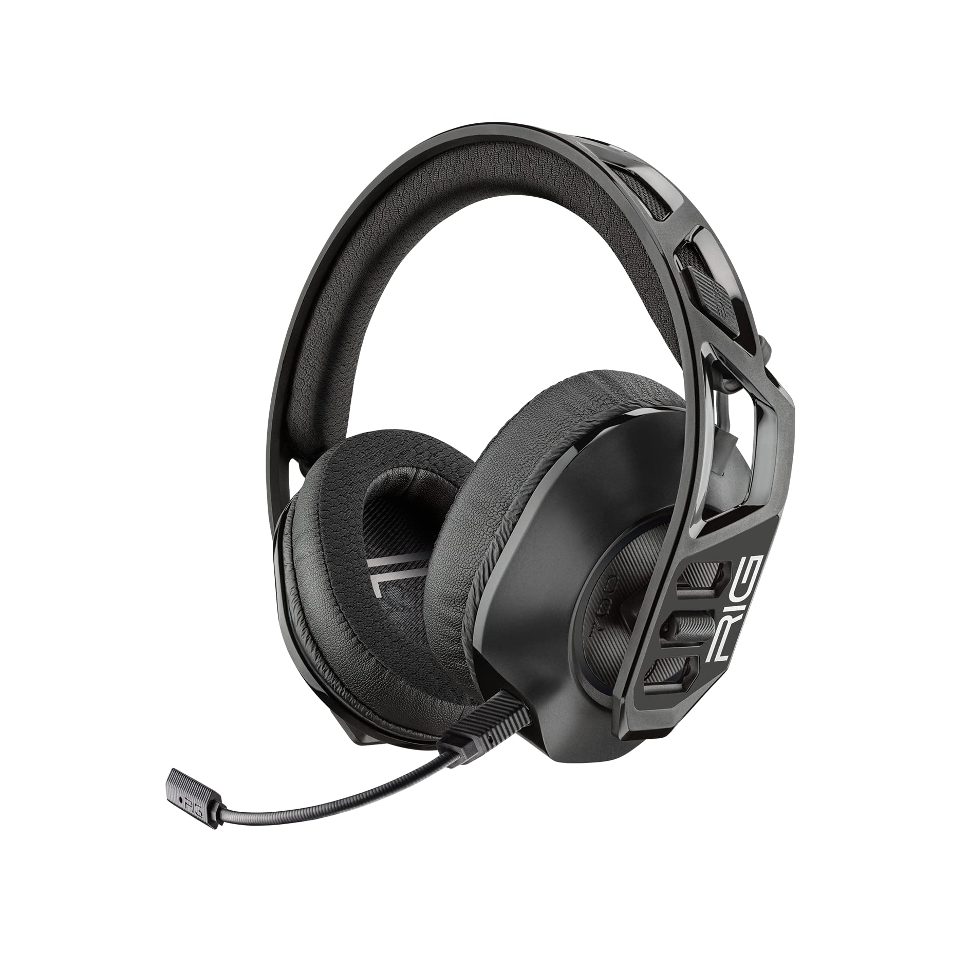 RIG 700HS Ultra-Light Wireless Gaming Headset with Detachable Noise-Canceling Mic for PS4, PS5, Nintendo Switch, PC - Black | Perfect for Competitive Gaming & Long Play Sessions