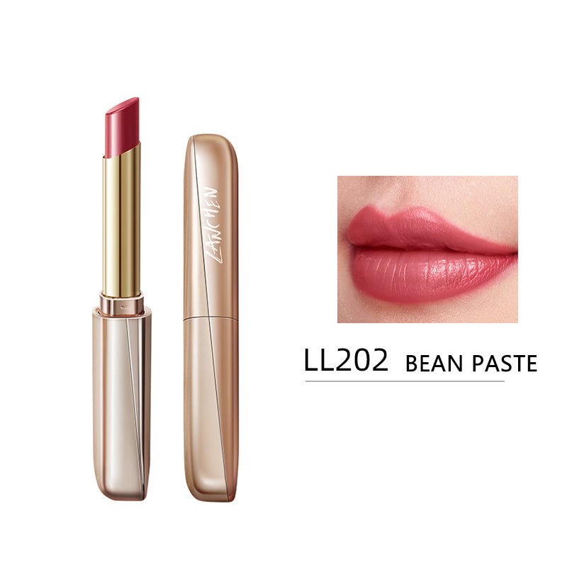 LANCHEN REVERSE THIN TUBE LIPSTICK - Long Lasting Matte Lipstick, Hydrating & Non-Drying, Vegan & Cruelty Free - Perfect for Everyday Wear, Date Night & Special Occasions