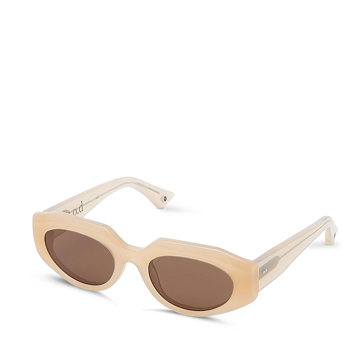 GOD TWENTY SEVEN Polarized Sunglasses for Women & Men - Milk Ivory Frame with UV Protection - Perfect for Driving, Beach & Outdoor Activities