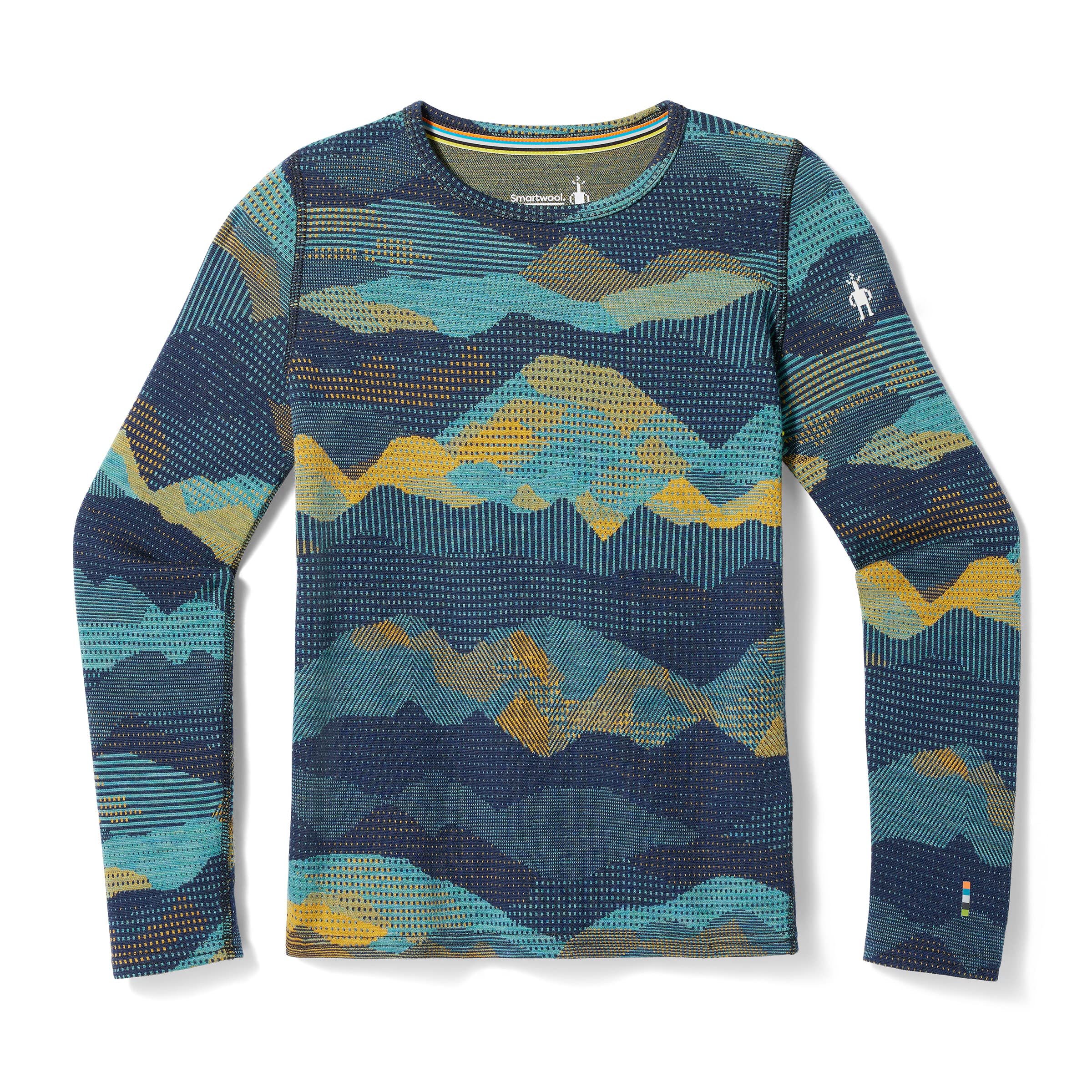 Smartwool Kids' Classic Thermal Merino Wool Base Layer Top - Warm Winter Underwear for Boys & Girls - Perfect for Skiing, Snowboarding & Outdoor Activities