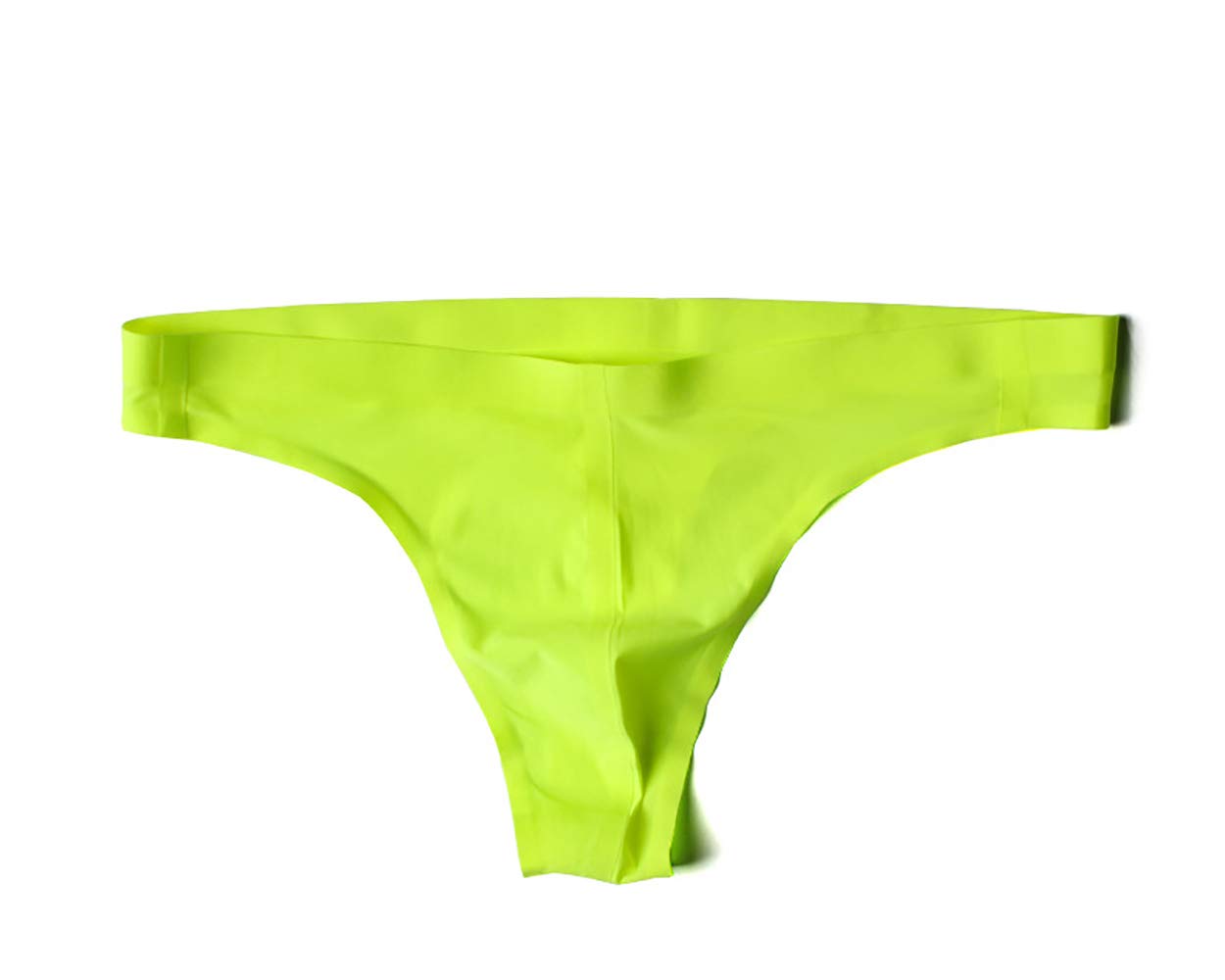 Sexy Men's Novelty Thongs - Low Rise T-Back G-String Underwear in Fluorescent Green | Perfect for Parties, Cosplay & Special Occasions