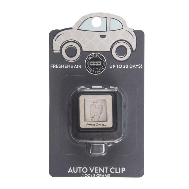 Sweet Grace Car Vent Clip Air Freshener - Long-Lasting Fragrance for Cars, Home & Office | Eliminates Odors & Freshens Air