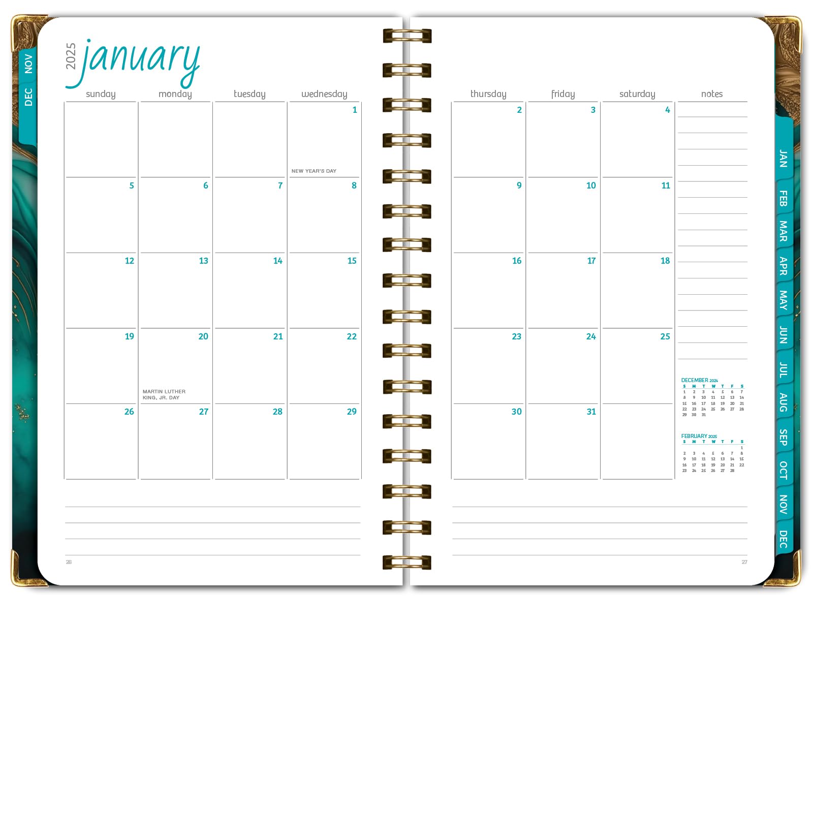 2025 Hardcover Planner 5.5