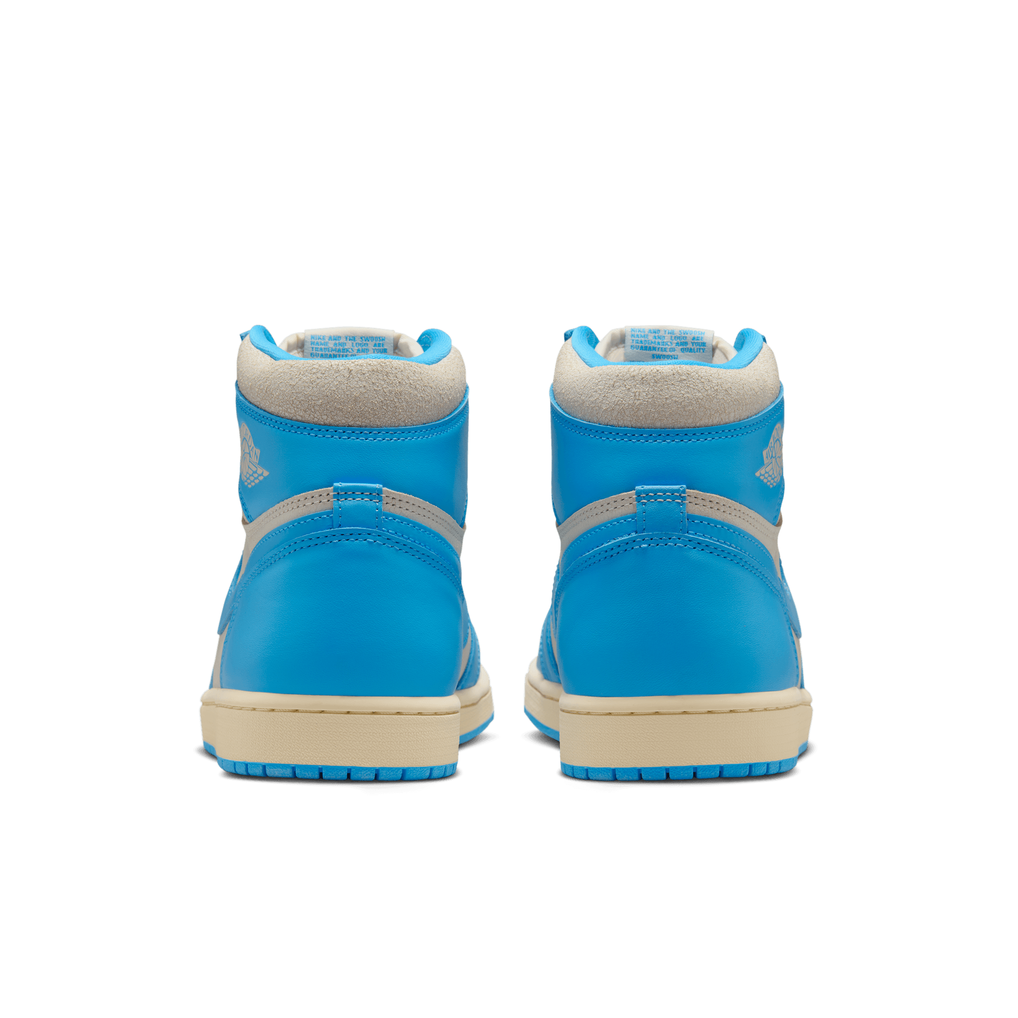 AIR JORDAN 1 RETRO HIGH OG UNC REIMAGINED - Authentic Nike Basketball Shoes for Men - Classic Blue & White Colorway - Perfect for Sneaker Collectors & Streetwear Fashion