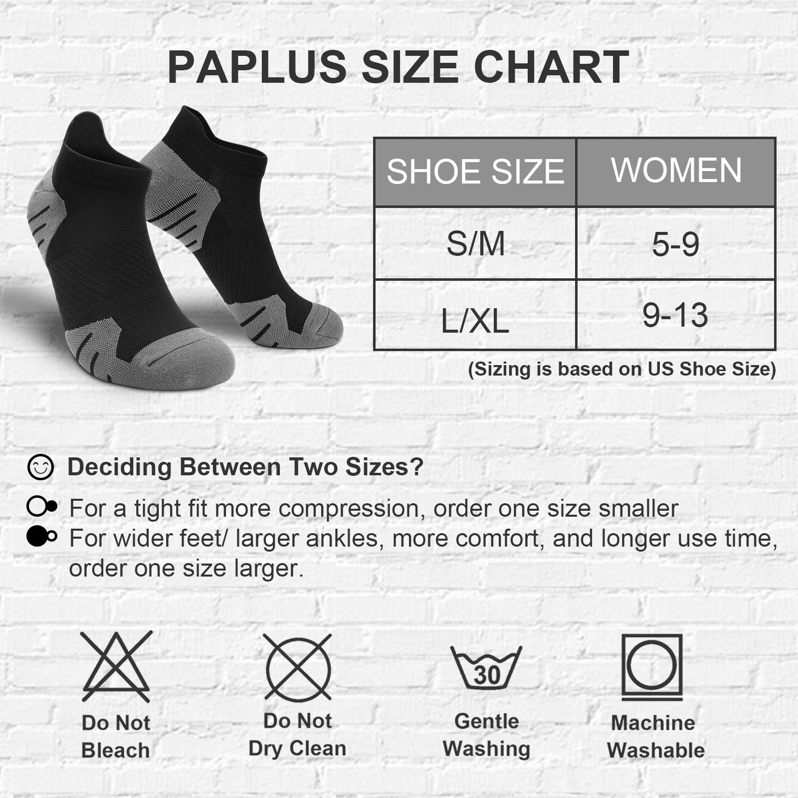 GECKOMAN x PAPLUS Women's Comfortable Low Cut Cushioned Socks 2-Pack - Perfect for Running, Yoga & Everyday Wear
