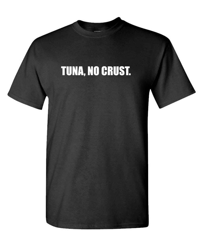Furious Car Movie Walker Men's Cotton T-Shirt - No Crust Tuna Design - Casual Wear for Movie Fans & Car Enthusiasts