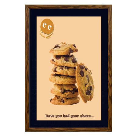 30x40 Designer Wood Snap Frames for Posters with 3 Wide Matboard - Perfect for Home Decor, Office Displays & Art Exhibitions