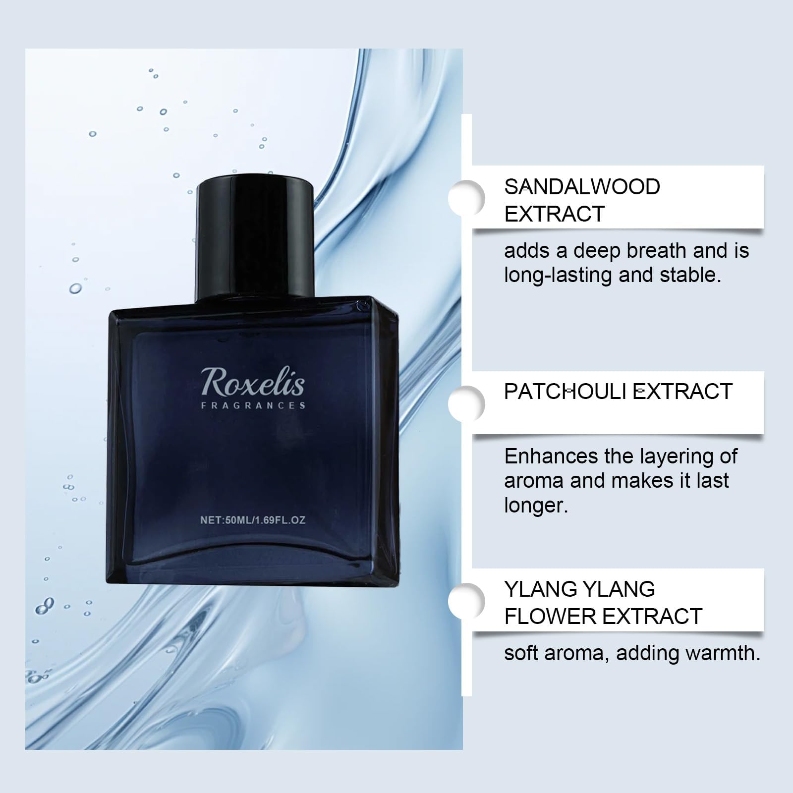Premium Men's Cologne - Long Lasting Fragrance for Date Night & Special Occasions - 1.87 Fl Oz Pheromone Perfume - Gift for Him - Perfect for Romantic Evenings, Weddings & Night Out