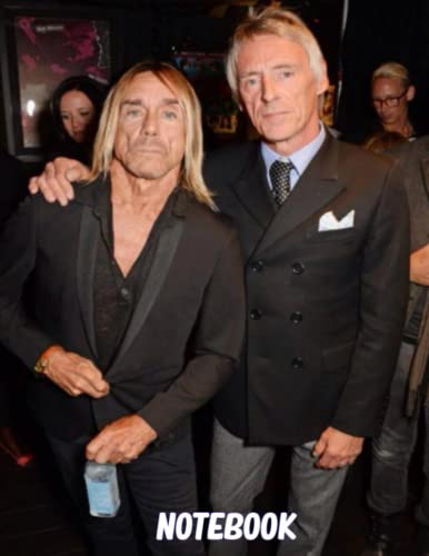 Paul Weller Music Notebook & Journal - Lined Writing Notebook for Fans, Perfect Gift for Birthday, Christmas & Thanksgiving - Great for Songwriting, Journaling & Note Taking