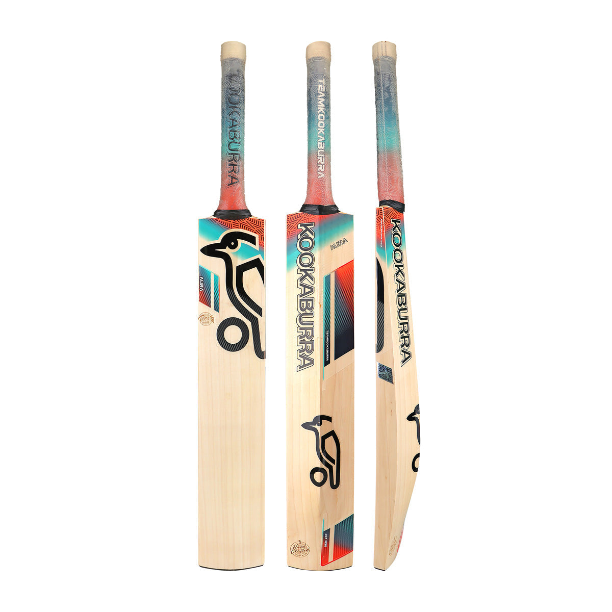 Kookaburra Aura Pro Junior Cricket Bat 2025 - Lightweight & Durable for Youth Cricket Training & Matches