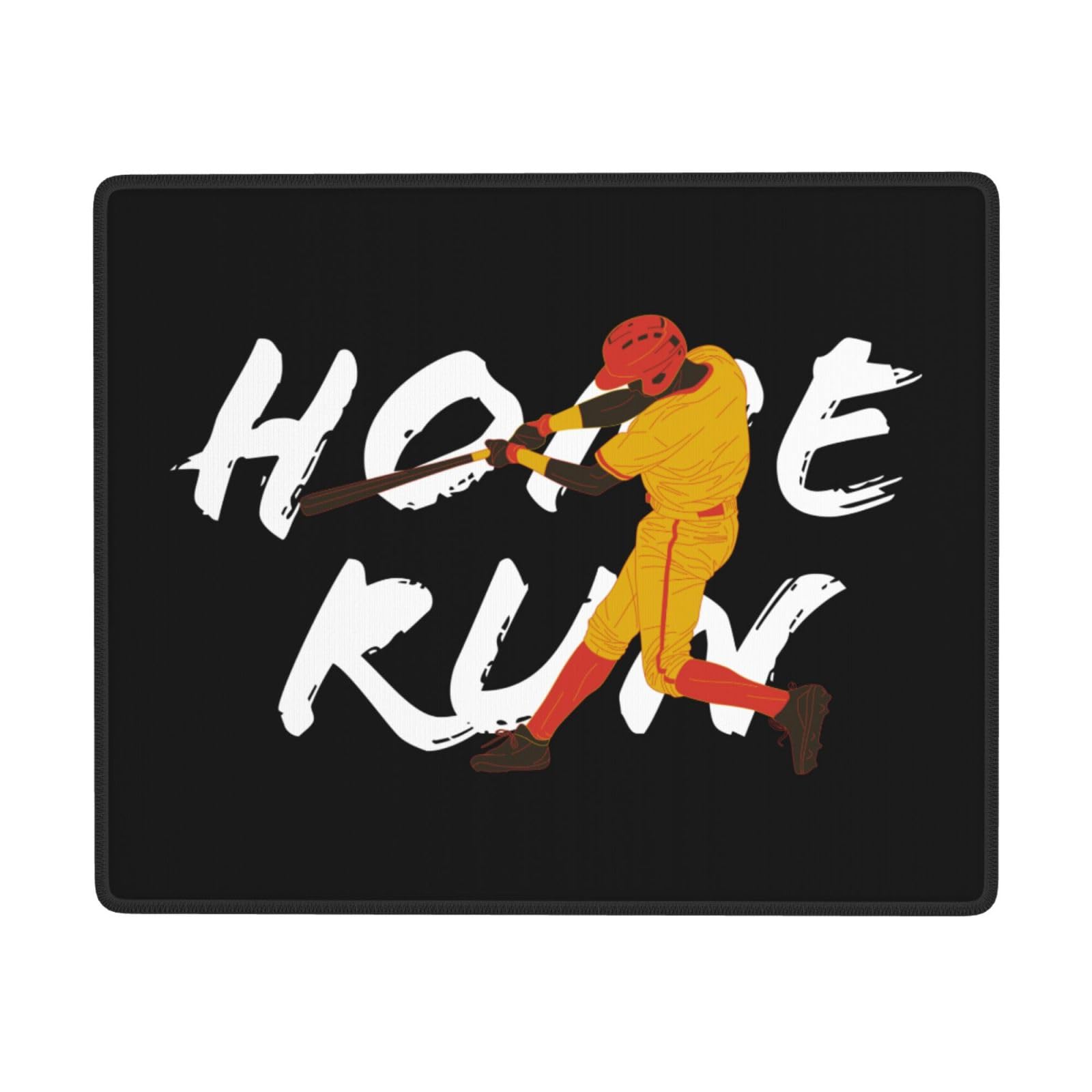 SIYTUAU Baseball Players in Action Mouse Pad - Waterproof, Non-Slip Rubber Gaming & Office Mousepad (7x9 inches) for Laptop & PC - Perfect for Baseball Fans, Gamers & Office Work