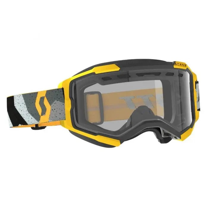 Scott Fury MX ENDURO GOGGLE - Dirt Bike Motocross Goggles for Off-Road Racing & Trail Riding - Anti-Fog UV Protection Lens for MX, ATV, UTV & Adventure Motorcycles