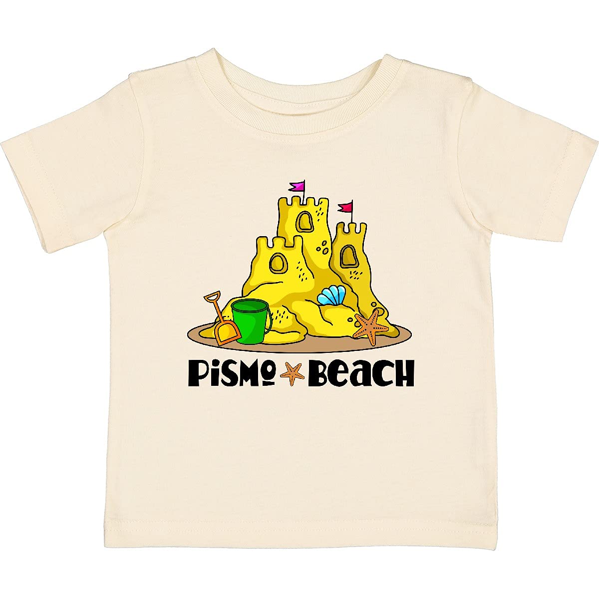 Inktastic Pismo Beach California Vacation Baby T-Shirt - Cute Summer Outfit for Beach Trips & Family Vacations