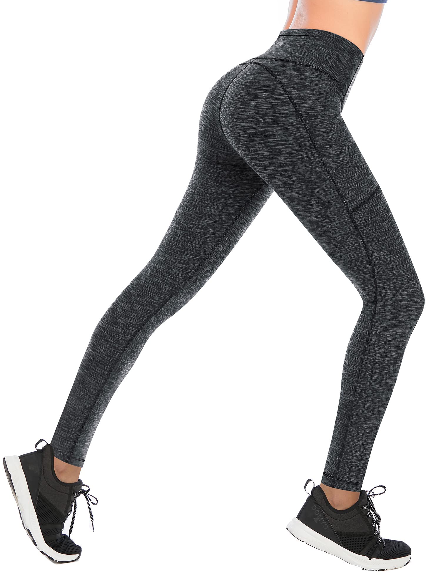 Ewedoos Women's High Waisted Yoga Pants with 5 Pockets - 25