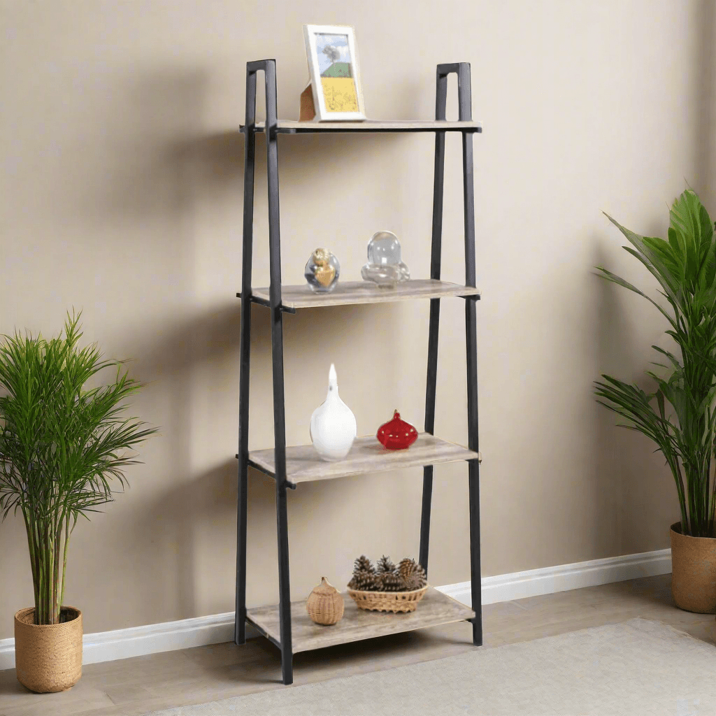 Fenwick Wooden Display Unit & Bookshelf - Modern Storage Shelf for Home Office, Living Room, Bedroom - Perfect for Organizing Books, Decor, and Collectibles