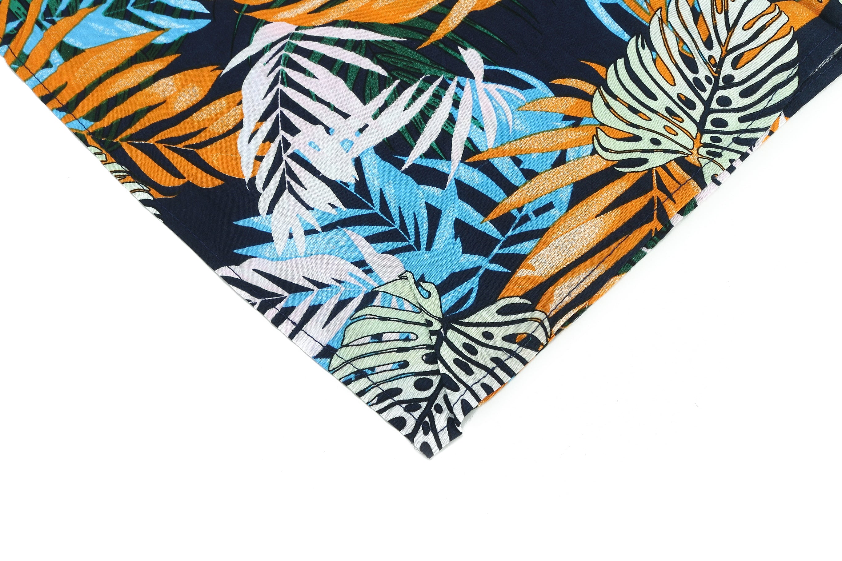 Nikki Green Monstera Blue Cover Up - Stylish Swimwear Cover Up for Beach, Pool, and Summer Vacations