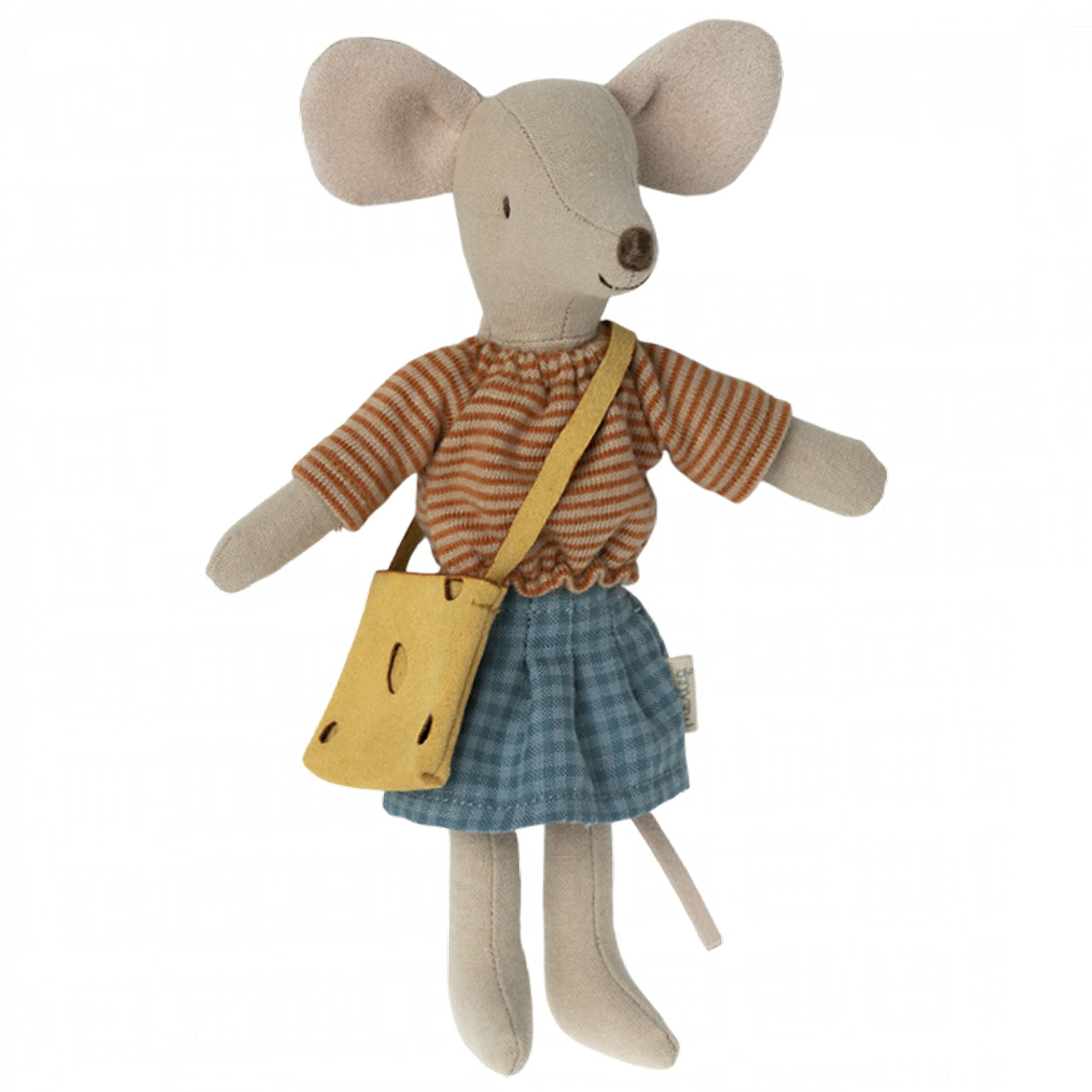 Maileg Mum Mouse - Adorable Plush Toy for Kids, Perfect for Playtime, Gifts & Nursery Decor | Soft & Cuddly Stuffed Animal for Children's Bedroom & Imaginative Play
