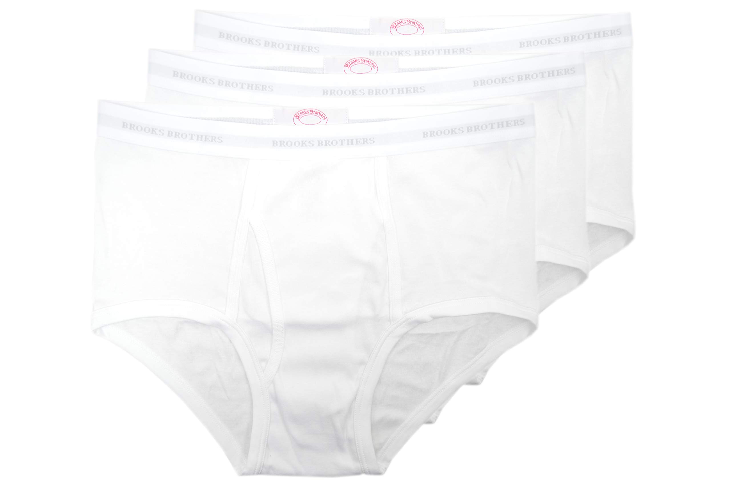 Brooks Brothers Men's Cotton Briefs - Soft & Comfortable Underwear for Everyday Wear | Office, Gym & Casual Use