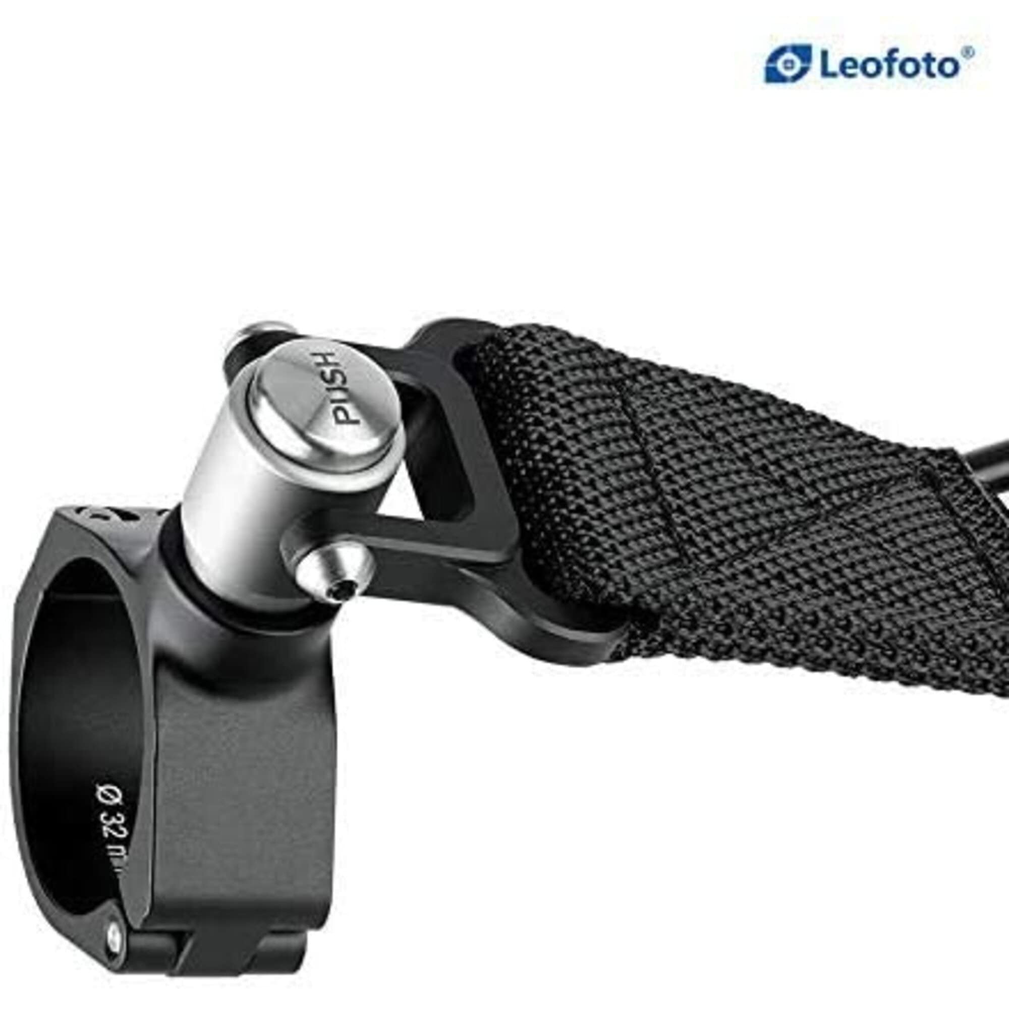Leofoto Quick Release Tripod Strap - 22mm Push Button Detachable Camera Strap Compatible with LS-223CEX, LS-223C, LS-224C, LS-225C Tripods - Secure & Adjustable for Hiking, Travel & Outdoor Photography