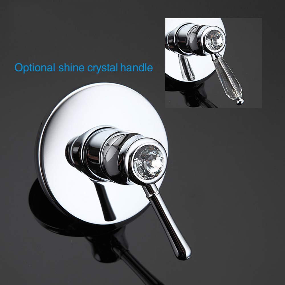 Premium Brass Handheld Toilet Sprayer with Hot & Cold Water - Chrome Bathroom Bidet Sprayer for Feminine Hygiene, Baby Cloth Diaper Cleaning & Plant Watering - Perfect for Home, Nursery & Garden Use