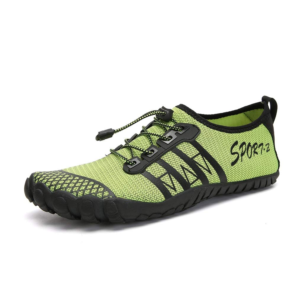 FKSDHDG Unisex Water Shoes for Men & Women - Lightweight Quick-Dry Aqua Shoes for Surfing, Swimming, Beach & Pool - Non-Slip Sole Summer Water Socks & Sneakers (Size 46) - Perfect for Water Sports, Seaside Walks & Outdoor Activities