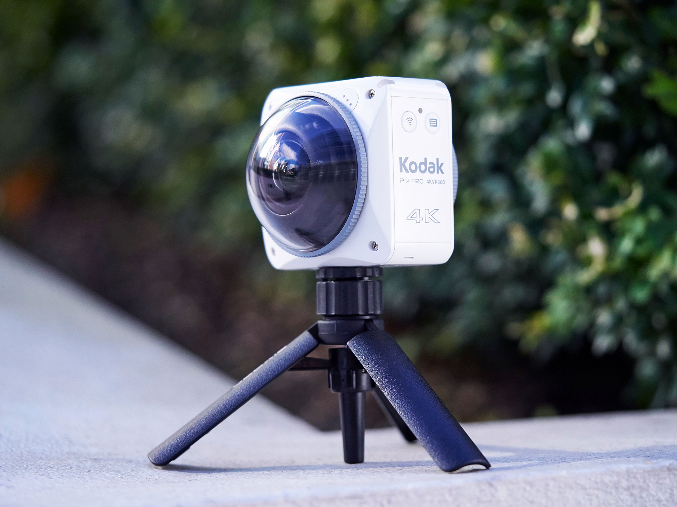 KODAK Pixpro VR360 4K Digital Camera - 360° VR Video & Photo - White - Perfect for Travel, Vlogging & Virtual Tours