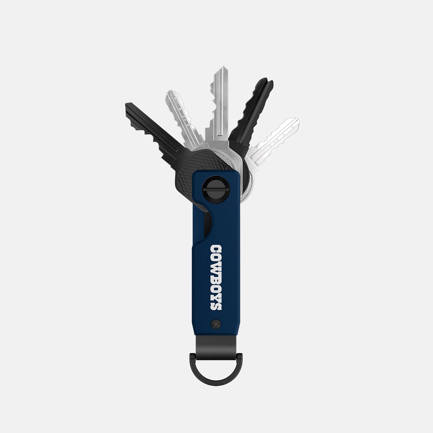 Ridge KeyCase for Dallas Cowboys - Slim RFID Blocking Key Holder with Money Clip - Perfect for Travel, Work, and Everyday Carry