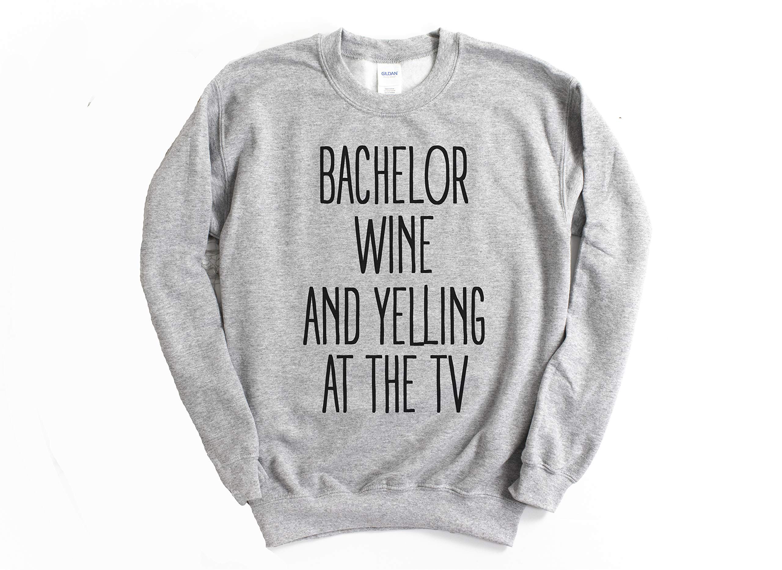 The Bachelor TV Show Shirts - Funny Bachelor Wine & Yelling at TV T-Shirt - Perfect for Bachelor Monday Parties & Reality TV Fans