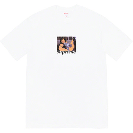 Supreme Aeon Flux Gun Graphic T-Shirt - White | Streetwear Fashion for Men & Women | Perfect for Casual Wear & Urban Style
