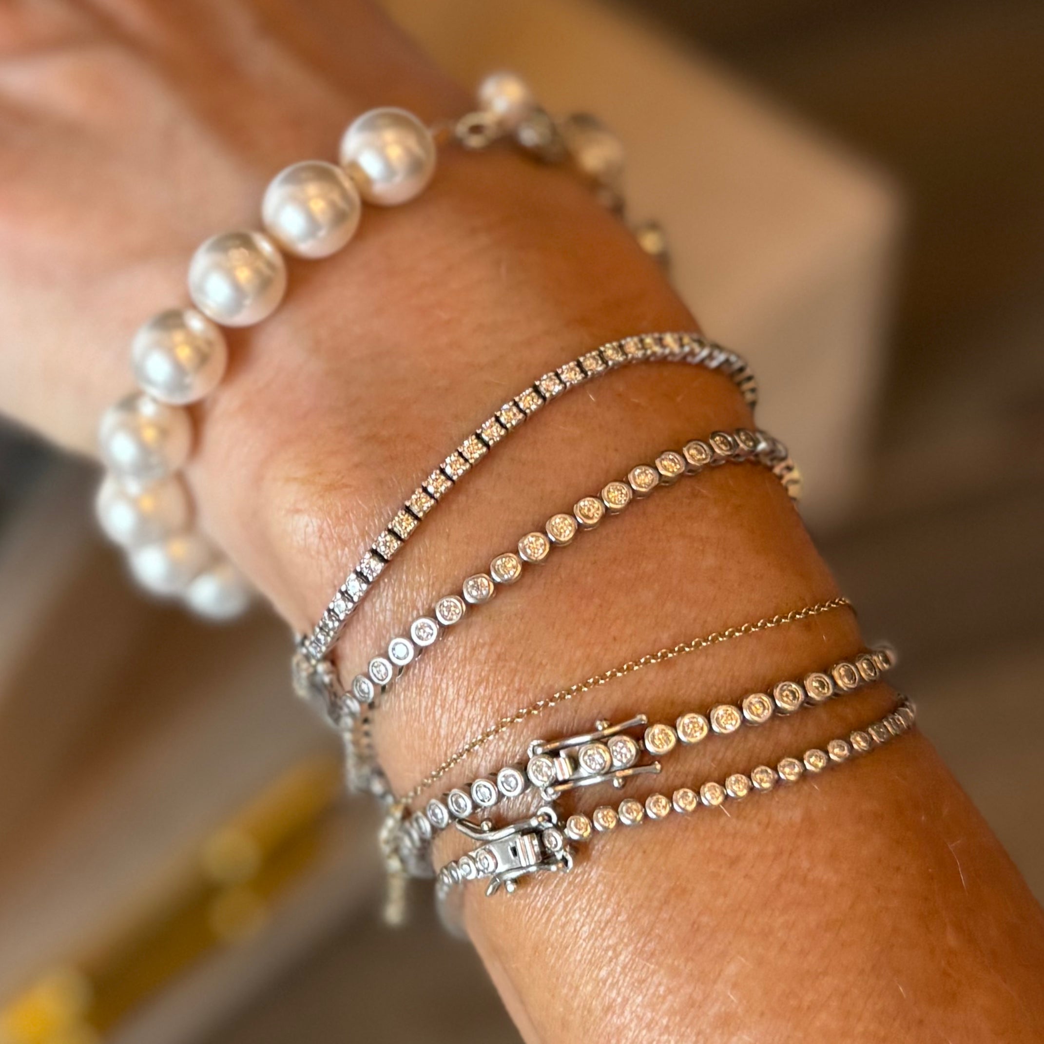 Willa Bracelet for Women - Elegant Adjustable Beaded Wristband for Everyday Wear & Special Occasions