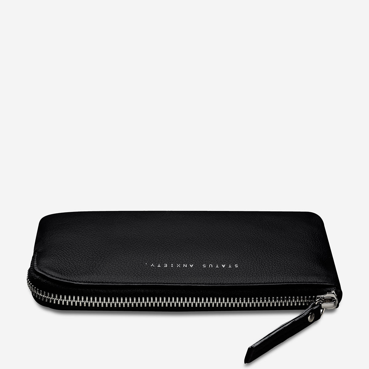 Smoke And Mirrors Wallet - Premium Black Leather RFID Blocking Wallet for Men | Slim Bifold Design for Everyday Carry & Travel
