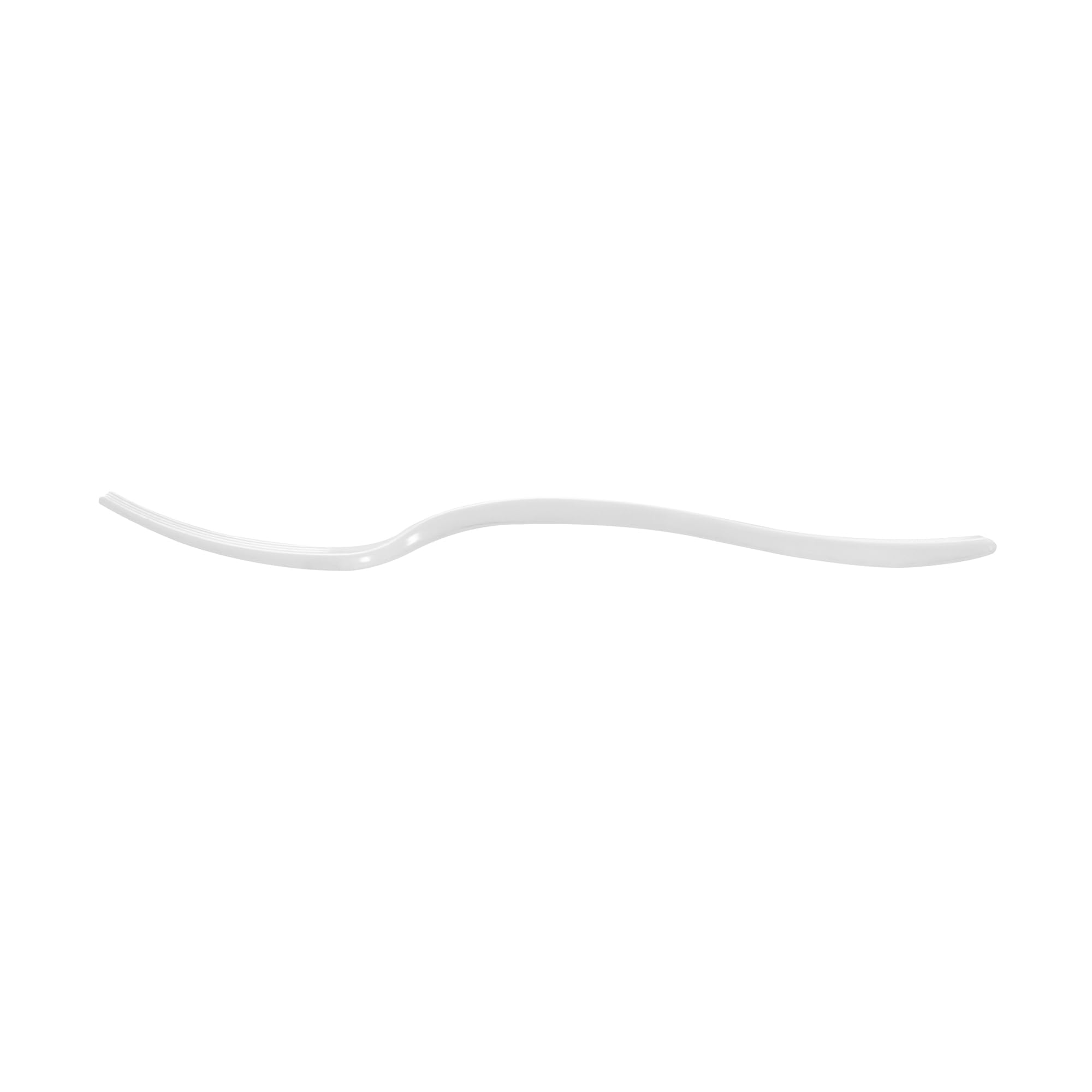 500-Pack 4 Inch Disposable Mini Forks - Heavy-Duty White Plastic Appetizer Forks for Hors D'oeuvres, Desserts, Samples | Perfect for Parties, Weddings, Catering & Events